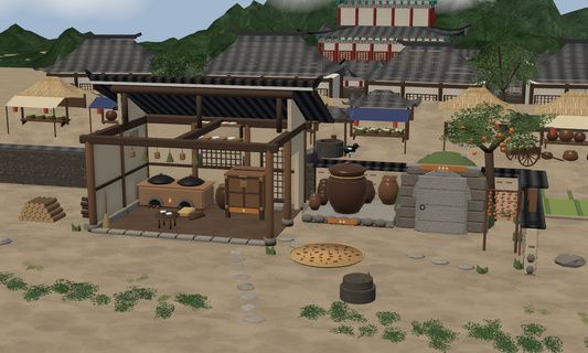 조선 한양 주방 테마